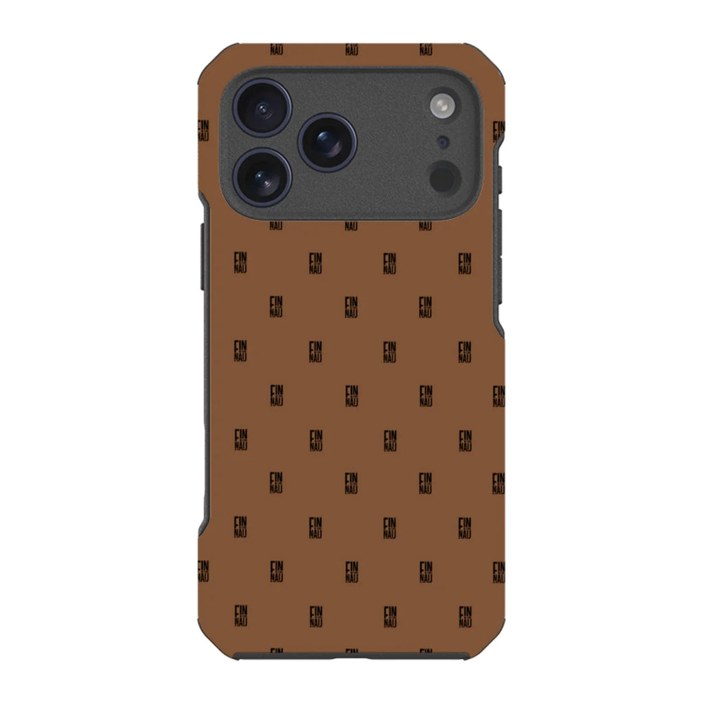Monogram Chocolate Lover — iPhone 17 Pro Max Impact Armour MagSafe Case — Finnaij