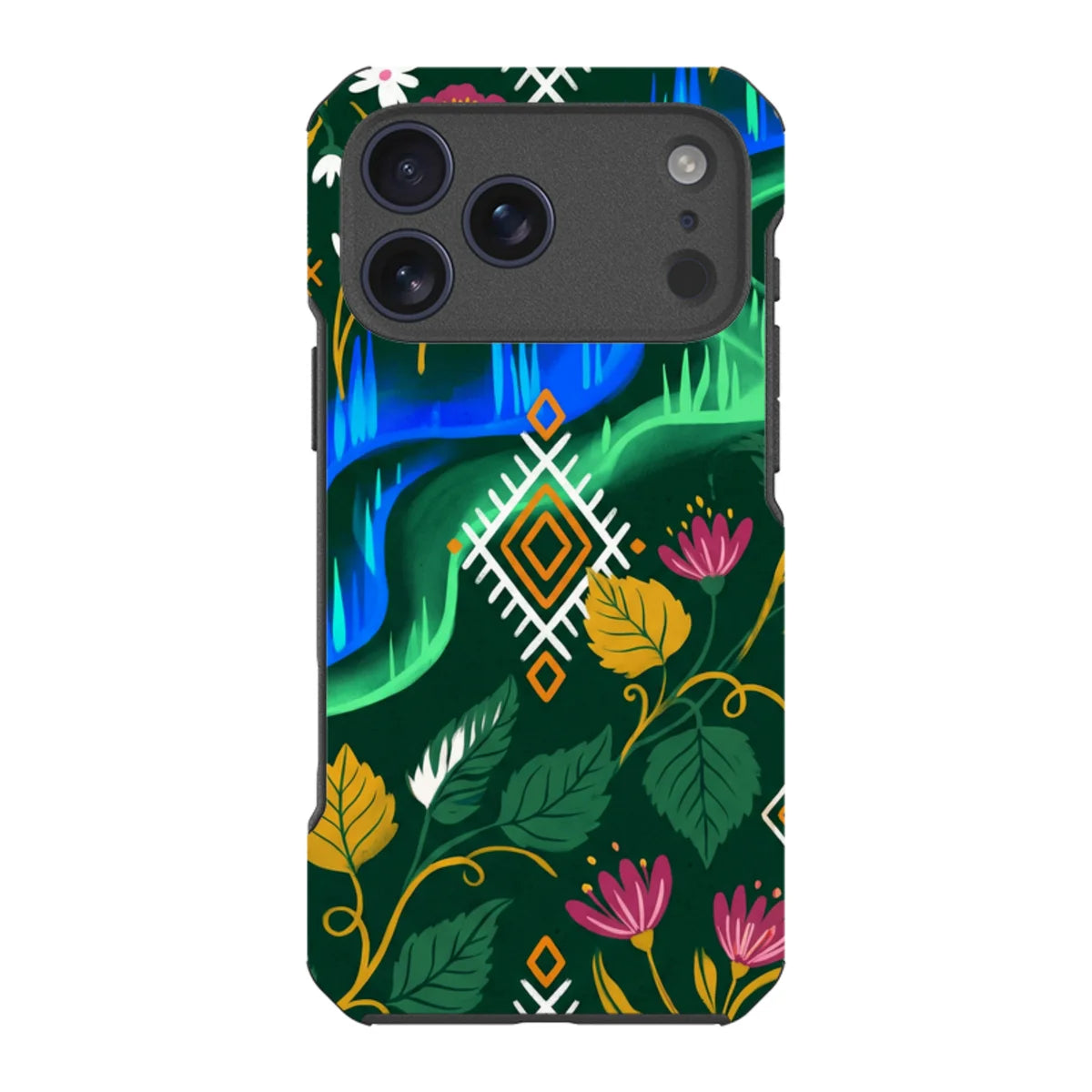 Aurora Birch Bloom by Aino Kallio — iPhone 17 Pro Max Impact Armour MagSafe Case — Finnaij