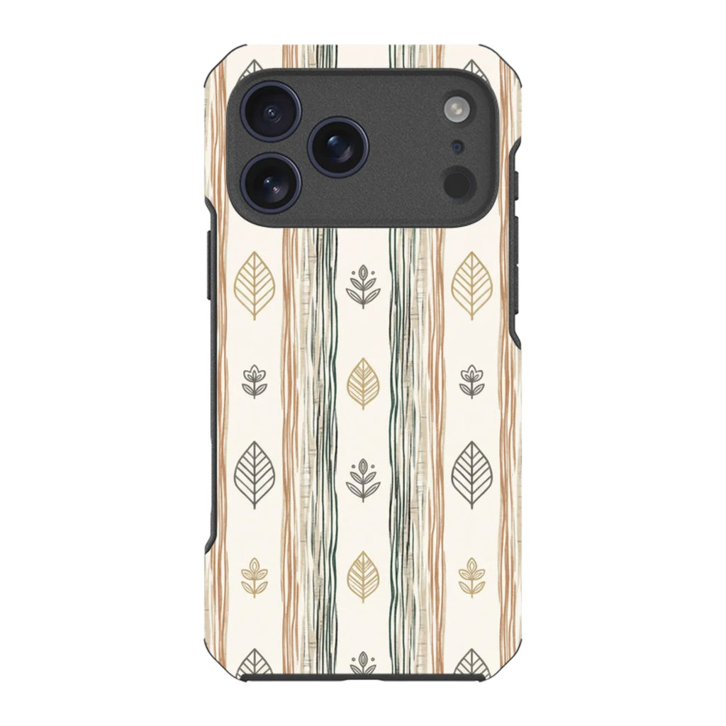Birch Linen Harmony by Elsi Vaarala — iPhone 17 Pro Max Impact Armour MagSafe Case — Finnaij