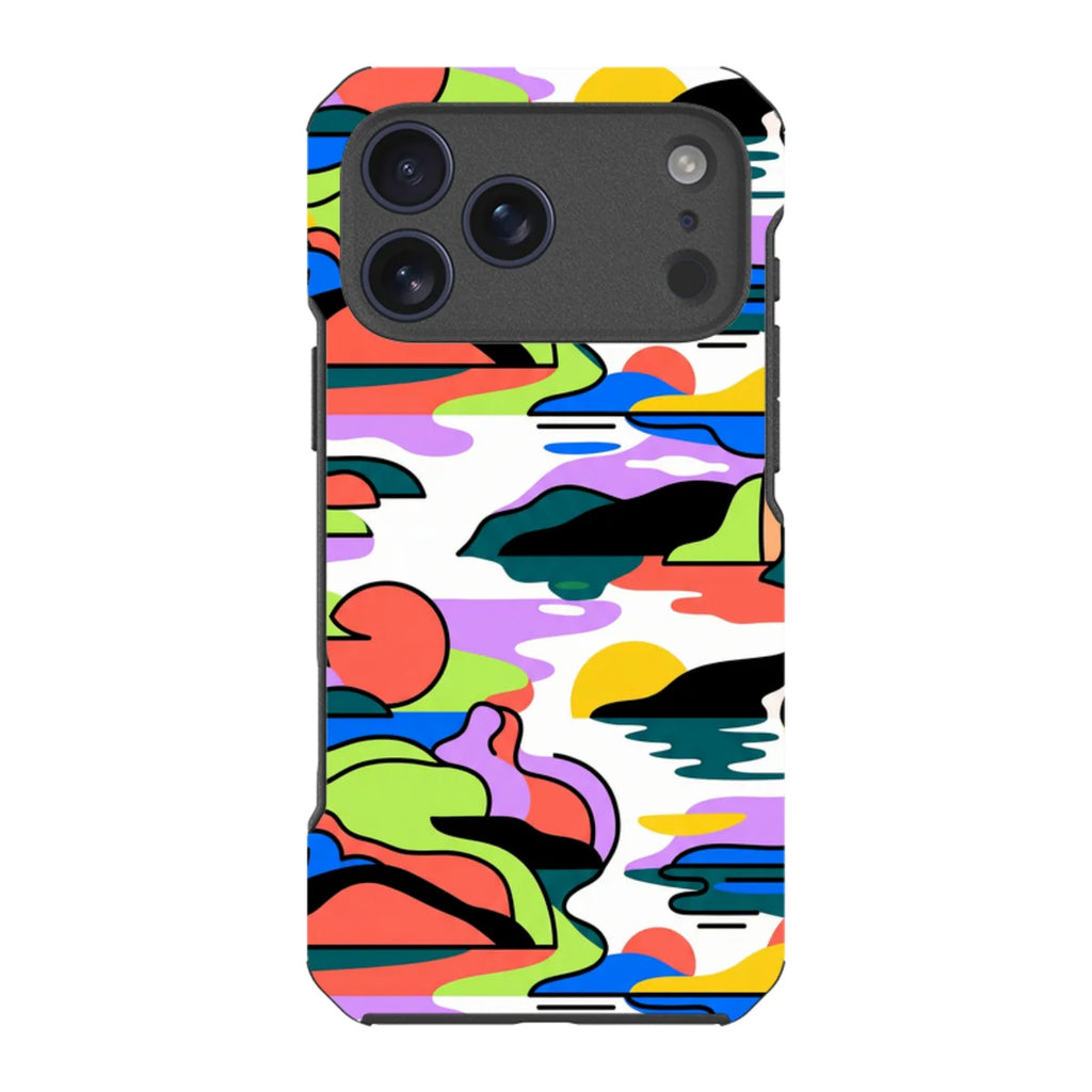 Archipelago Color Motion by Salla Niemi — iPhone 17 Pro Max Impact Armour MagSafe Case — Finnaij