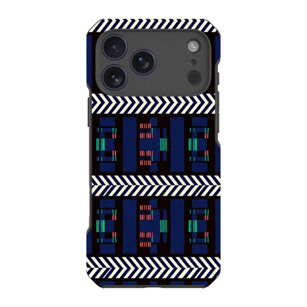 Midnight Aso-Oke by Ada Okoye — iPhone 17 Pro Max Impact Armour MagSafe Case — Finnaij