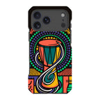 Talking Drum Halo by Ada Okoye — iPhone 17 Pro Max Impact Armour MagSafe Case — Finnaij