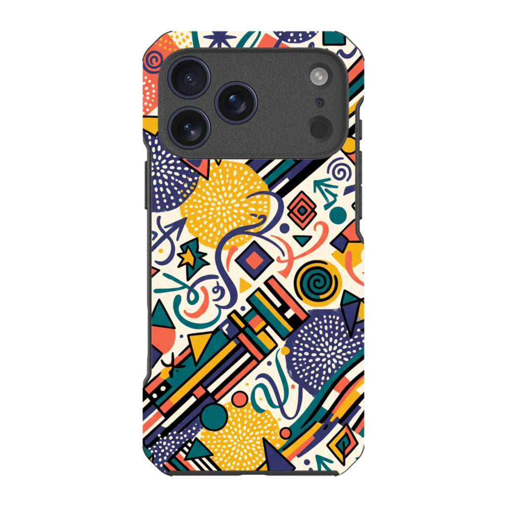 Festival Confetti (Daylight) by Ada Okoye — iPhone 17 Pro Max Impact Armour MagSafe Case — Finnaij