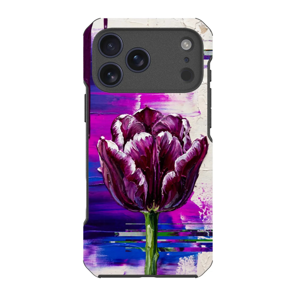 Single Dramatic Tulip by Frida Lövström — iPhone 17 Pro Max Impact Armour MagSafe Case — Finnaij