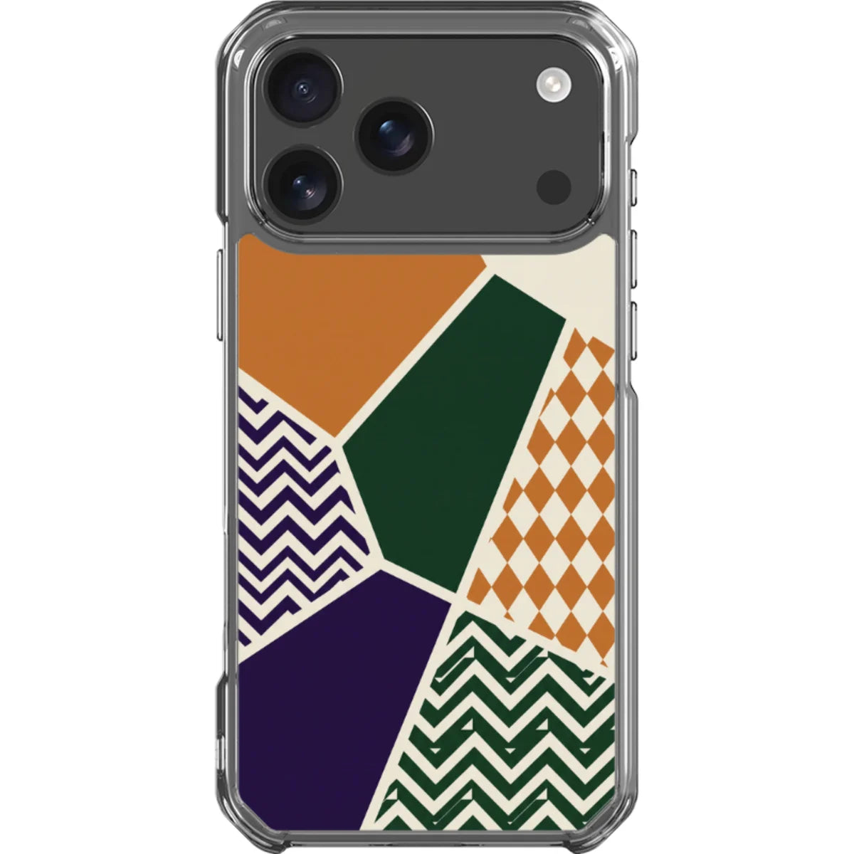 Sampo Shatter — iPhone 17 Pro Max Magsafe Clear Impact Case — Finnaij