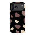 White & Black Hearts- iPhone Magsafe Tough Case — iPhone 17 Pro Max — Finnaij