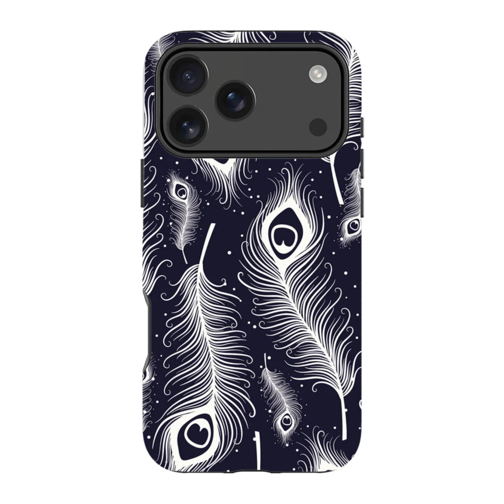 Feathers in Bloom — iPhone 17 Pro Max Magsafe Tough Case — Finnaij