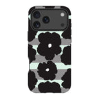 Bold Floral Black — iPhone 17 Pro Max Magsafe Tough Case — Finnaij