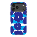 Bold Floral Blue — iPhone 17 Pro Max Magsafe Tough Case — Finnaij