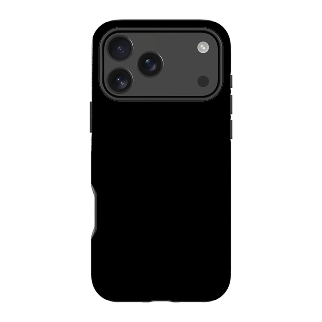 Simple Range Black — iPhone 17 Pro Max Magsafe Tough Case — Finnaij