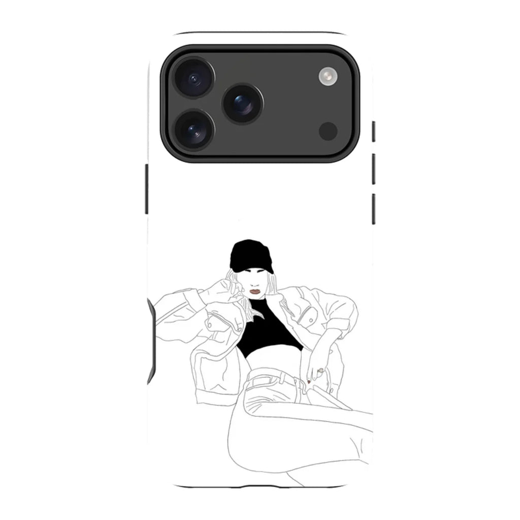 Black Cap by Keagan Haight — iPhone 17 Pro Max Magsafe Tough Case — Finnaij