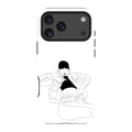Black Cap by Keagan Haight — iPhone 17 Pro Max Magsafe Tough Case — Finnaij