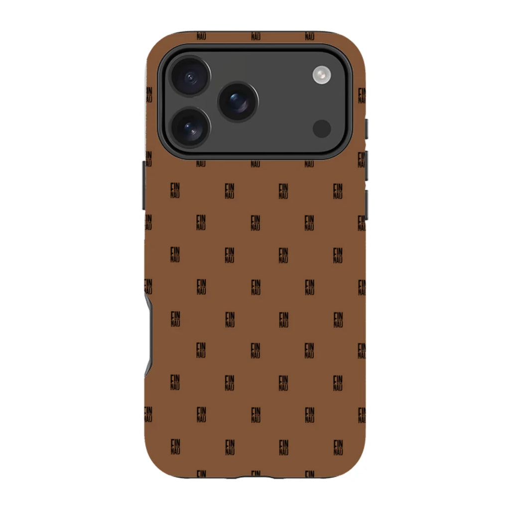 Monogram Chocolate Lover — iPhone 17 Pro Max Magsafe Tough Case — Finnaij