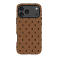 Monogram Chocolate Lover — iPhone 17 Pro Max Magsafe Tough Case — Finnaij