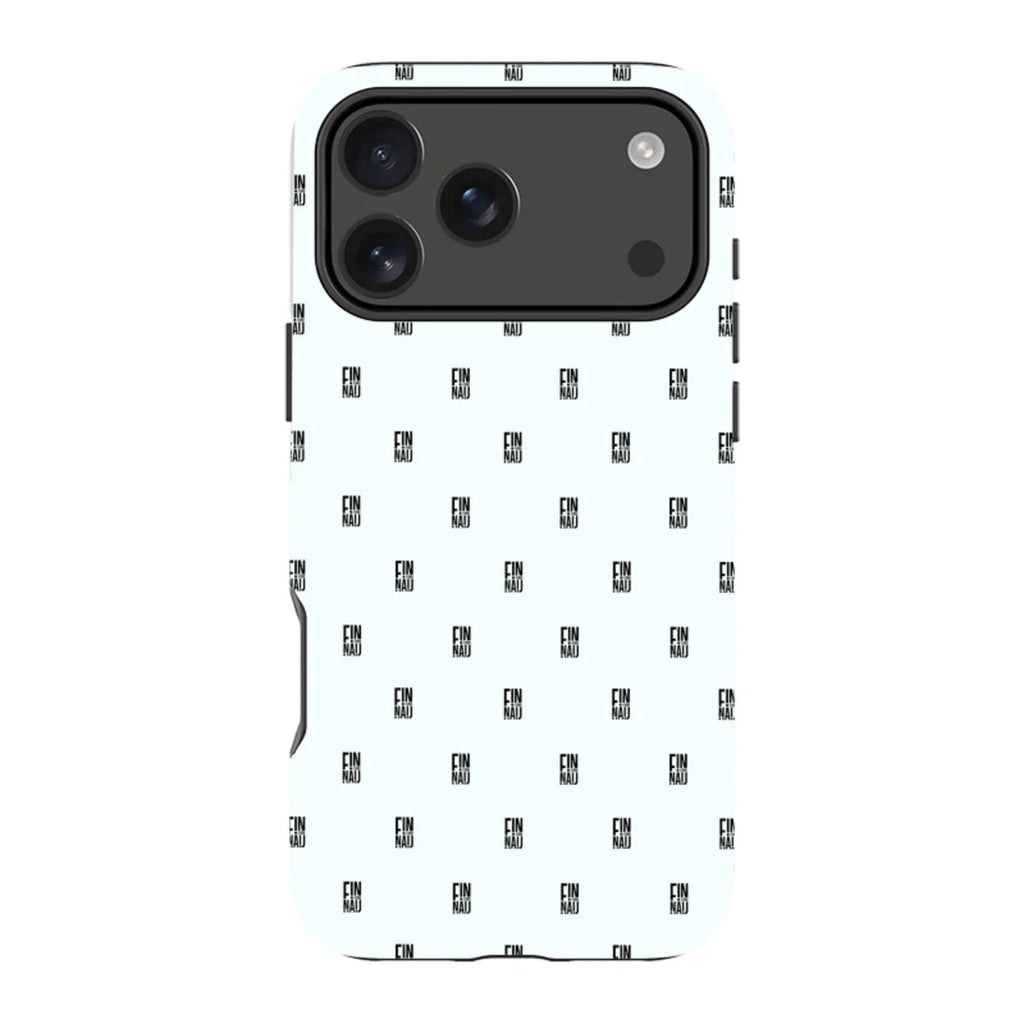 Monogram Snow — iPhone 17 Pro Max Magsafe Tough Case — Finnaij
