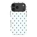 Monogram Snow — iPhone 17 Pro Max Magsafe Tough Case — Finnaij