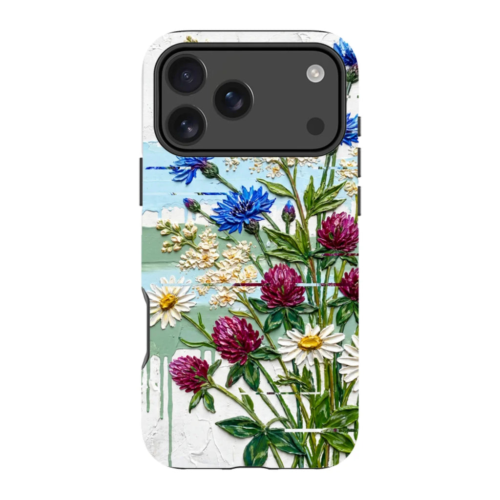 Nordic Wildflowers by Frida Lövström — iPhone 17 Pro Max Magsafe Tough Case — Finnaij