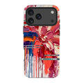 Abstract Florals by Frida Lövström — iPhone 17 Pro Max Magsafe Tough Case — Finnaij