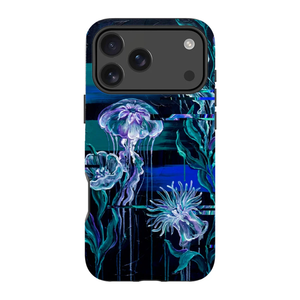 Deep-Sea Underwater Botanical Fantasy by Frida Lövström — iPhone 17 Pro Max Magsafe Tough Case — Finnaij