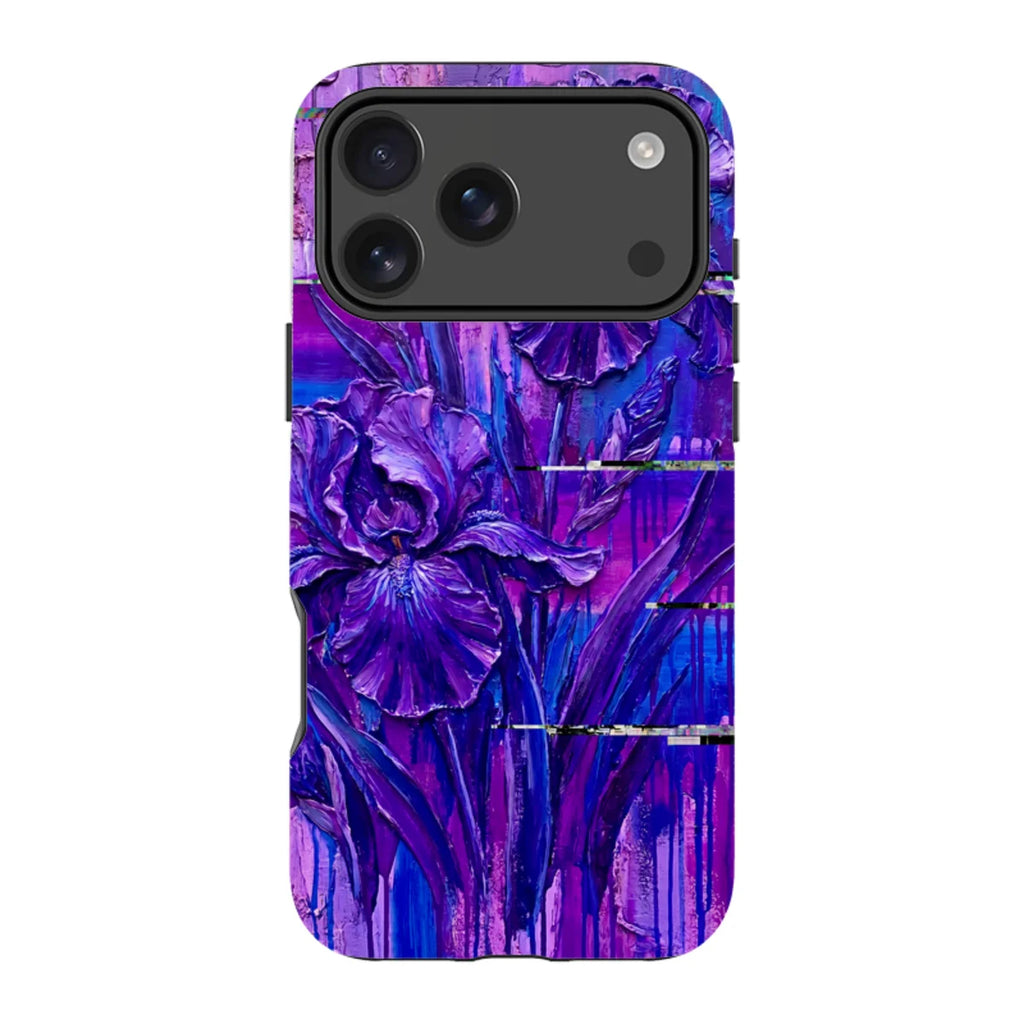 Iris Flowers by Frida Lövström — iPhone 17 Pro Max Magsafe Tough Case — Finnaij
