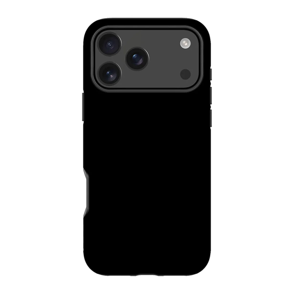 Simple Range Black — iPhone 17 Pro Max Tough Case — Finnaij