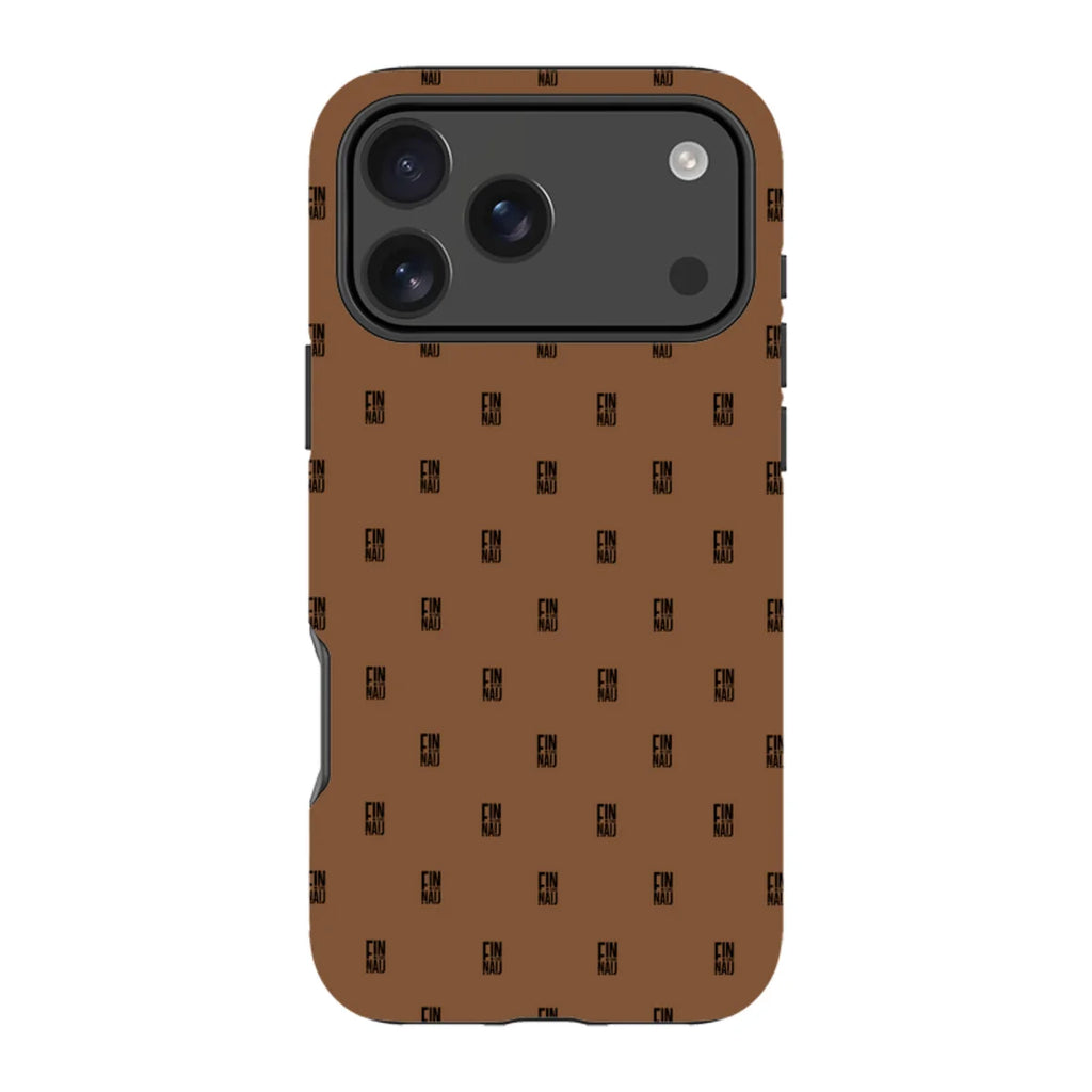 Monogram Chocolate Lover — iPhone 17 Pro Max Tough Case — Finnaij