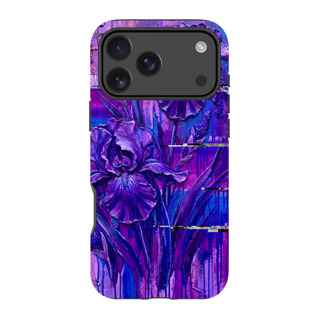 Iris Flowers by Frida Lövström — iPhone 17 Pro Max Tough Case — Finnaij