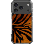 Stripes of the Wild — iPhone 17 Pro Clear Impact Case — Finnaij