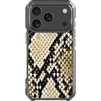 Serpent Chic — iPhone 17 Pro Clear Impact Case — Finnaij