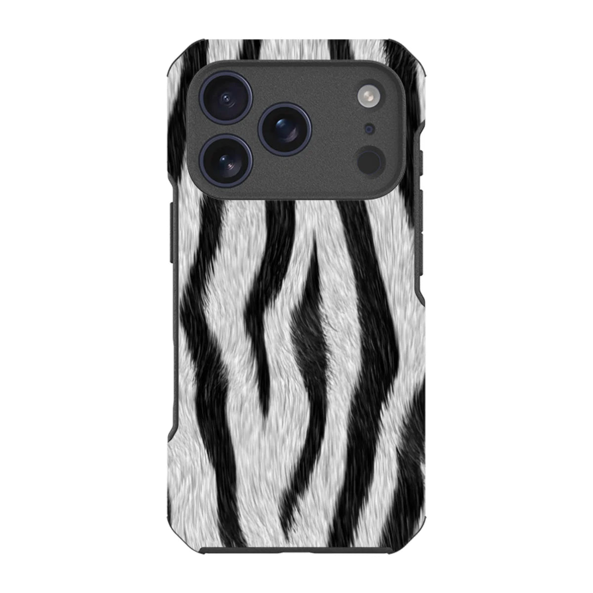 Zebra Groove — iPhone 17 Pro Impact Armour MagSafe Case — Finnaij