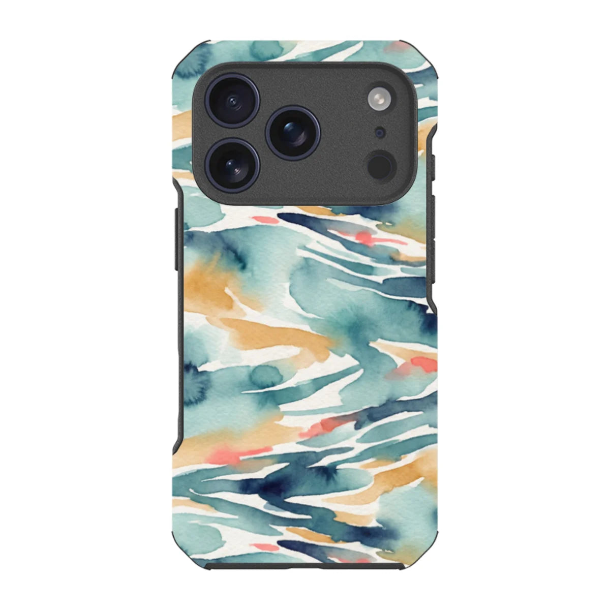River Reflection Pattern Crop by Tobi Akinyemi — iPhone 17 Pro Impact Armour MagSafe Case — Finnaij