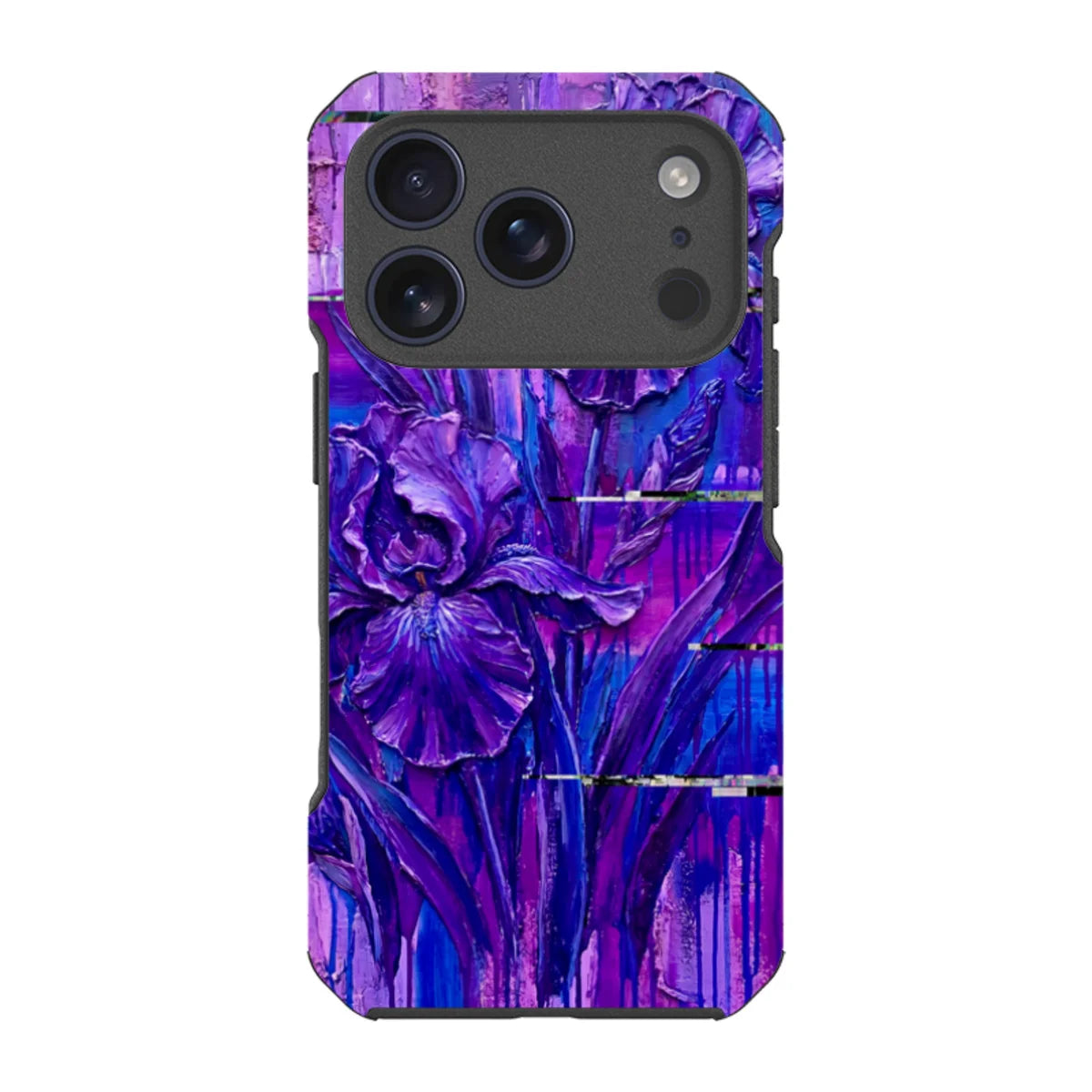 Iris Flowers by Frida Lövström — iPhone 17 Pro Impact Armour MagSafe Case — Finnaij