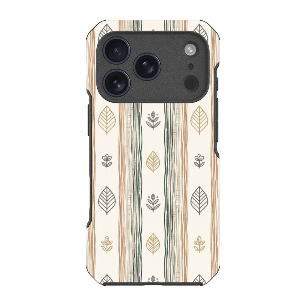 Birch Linen Harmony by Elsi Vaarala — iPhone 17 Pro Impact Armour MagSafe Case — Finnaij