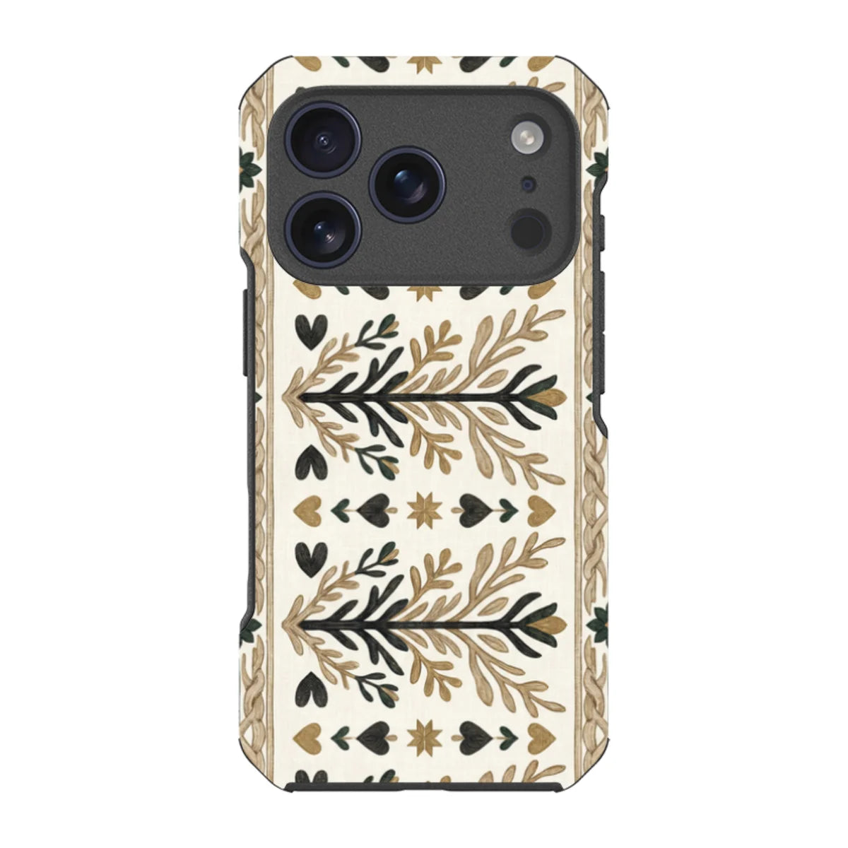 Heritage Border by Elsi Vaarala — iPhone 17 Pro Impact Armour MagSafe Case — Finnaij