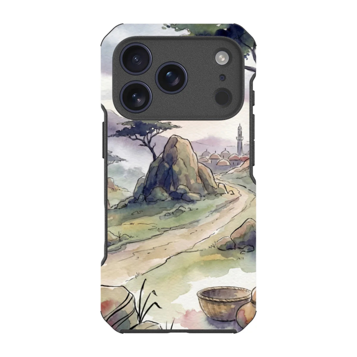 Jos Plateau Cool Light by Tobi Akinyemi — iPhone 17 Pro Impact Armour MagSafe Case — Finnaij