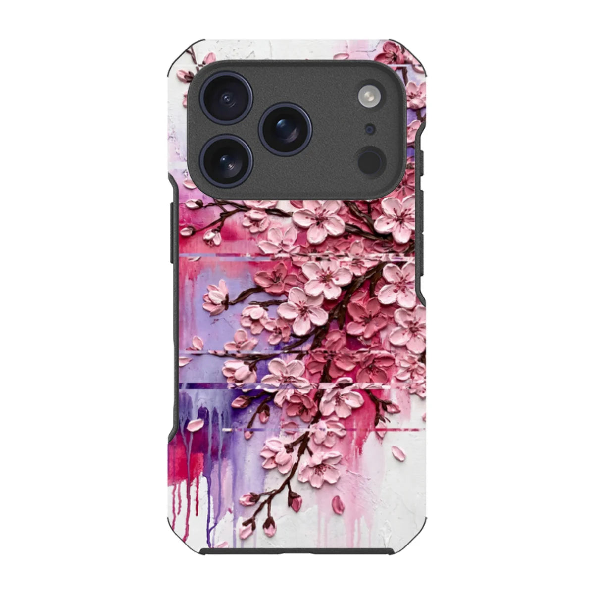 Cherry Blossoms by Frida Lövström — iPhone 17 Pro Impact Armour MagSafe Case — Finnaij