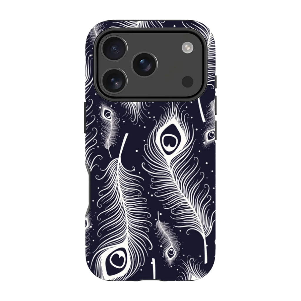 Feathers in Bloom — iPhone 17 Pro Magsafe Tough Case — Finnaij