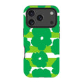 Bold Floral Green — iPhone 17 Pro Magsafe Tough Case — Finnaij