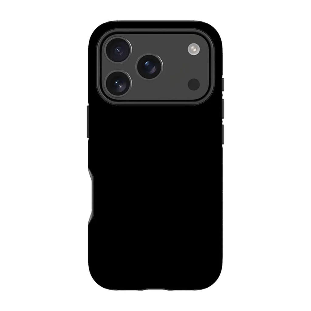 Simple Range Black — iPhone 17 Pro Magsafe Tough Case — Finnaij