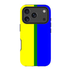 Rainbow Series Yellow Blue — iPhone 17 Pro Magsafe Tough Case — Finnaij