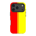Rainbow Series Red Yellow — iPhone 17 Pro Magsafe Tough Case — Finnaij
