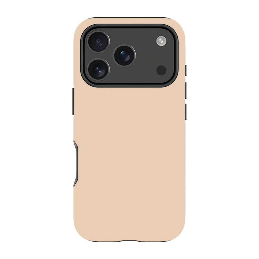 Simple Range Beige Harvest — iPhone 17 Pro Magsafe Tough Case — Finnaij