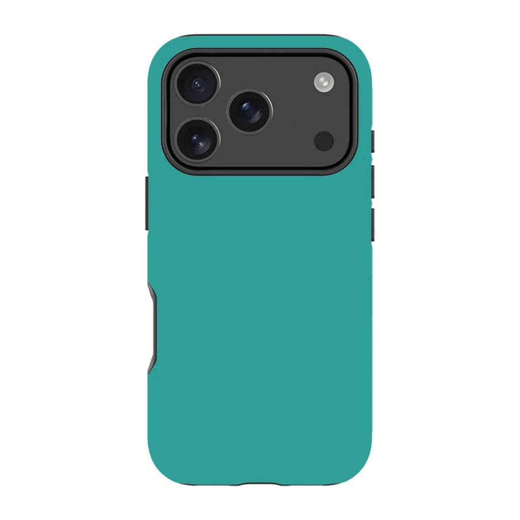 Simple Range Teal — iPhone 17 Pro Magsafe Tough Case — Finnaij