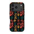 Nsibidi Pulse by Ada Okoye — Magsafe Tough Case for iPhone — Finnaij
