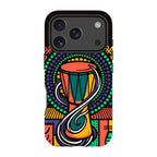 Talking Drum Halo by Ada Okoye — iPhone 17 Pro MagSafe Tough Case — Finnaij