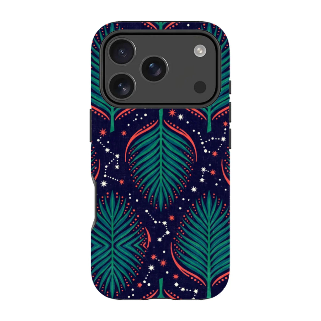 Palm Frond Constellations by Ada Okoye — iPhone 17 Pro MagSafe Tough Case — Finnaij