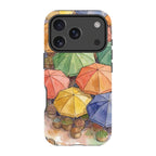 Market Umbrellas from Above by Tobi Akinyemi — iPhone 17 Pro MagSafe Tough Case — Finnaij