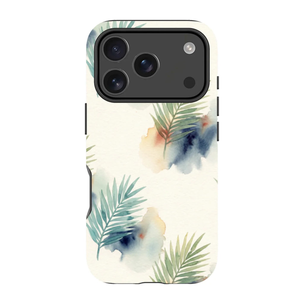Palm Frond Breeze Pattern by Tobi Akinyemi — iPhone 17 Pro MagSafe Tough Case — Finnaij