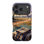 Aso-Oke Accent in the Landscape by Tobi Akinyemi — iPhone 17 Pro MagSafe Tough Case — Finnaij
