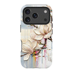 Magnolia Branches by Frida Lövström — iPhone 17 Pro Magsafe Tough Case — Finnaij